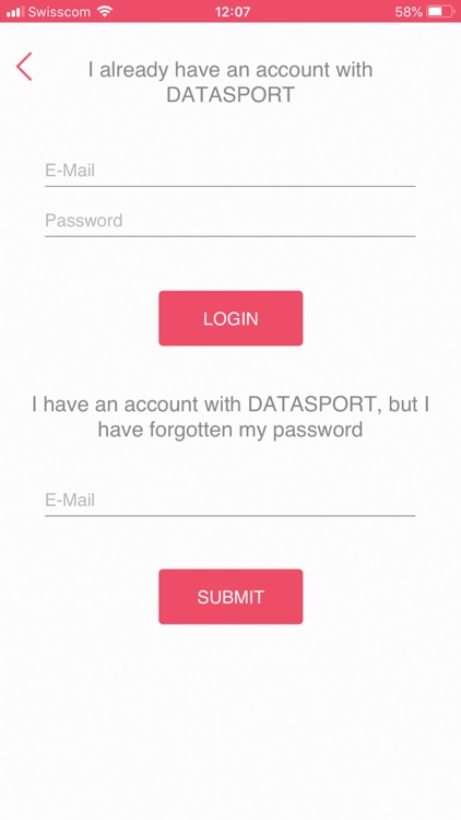 Datasport App