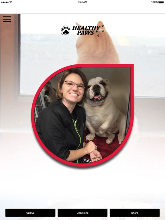 Healthy Paws LLC iPad screenshot 1 - Business app