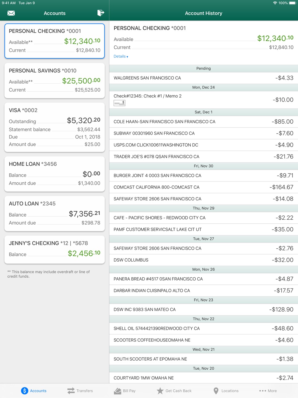 iPad screenshot