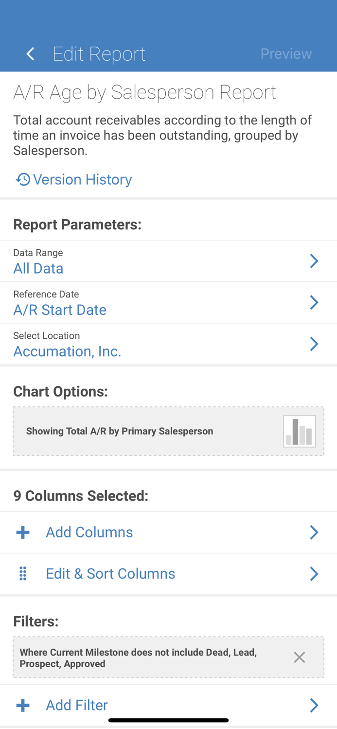 Acculynx Reports Plus