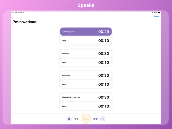 Timer - Configurable Timer iPad screenshot 5 - Utilities app