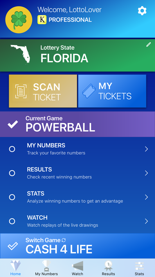 #2. Keno Pro: Scan Lottery Tickets (iOS) Podle: AnalystSpace, LLC