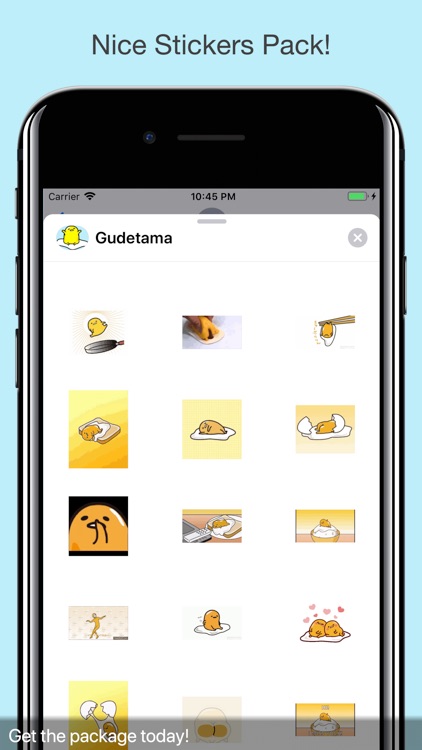 Gudetama Egg Animated Stickers