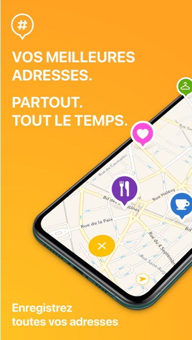 Screenshot #1 pour Mapstr, save & share places