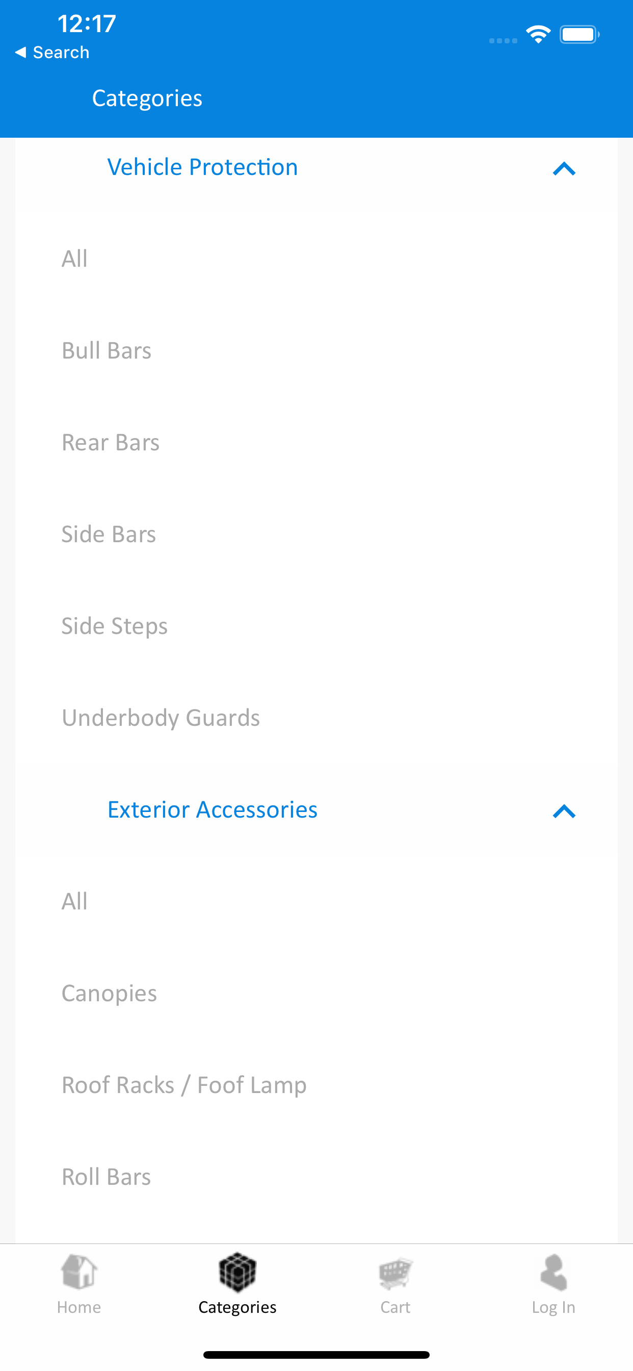 4x4 Online Store