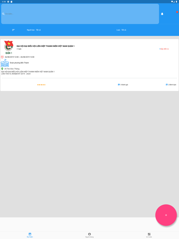Quản Lý Đoàn Viên iPad screenshot 2