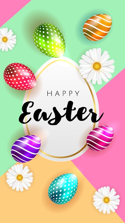 Happy Easter Countdown Sticker