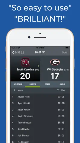 Game screenshot South Carolina Football App hack