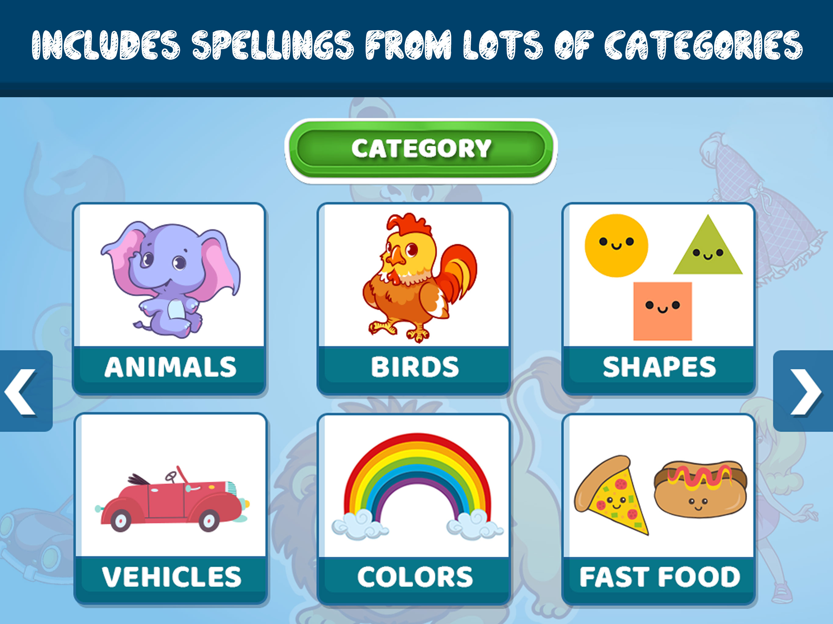 Learn To Spell Spellings