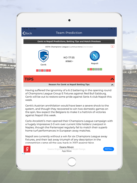 Screenshot #6 pour Prediction Hub - Live Score