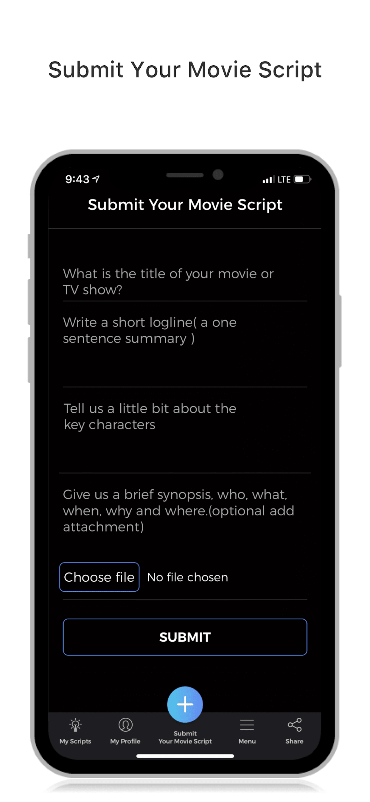 Submit Your Movie Script