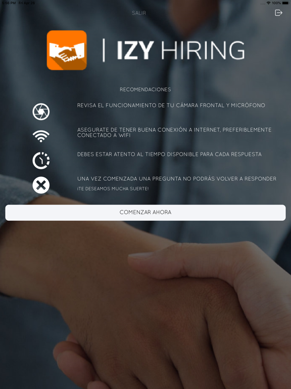 Screenshot #5 pour IZY HIRING APP
