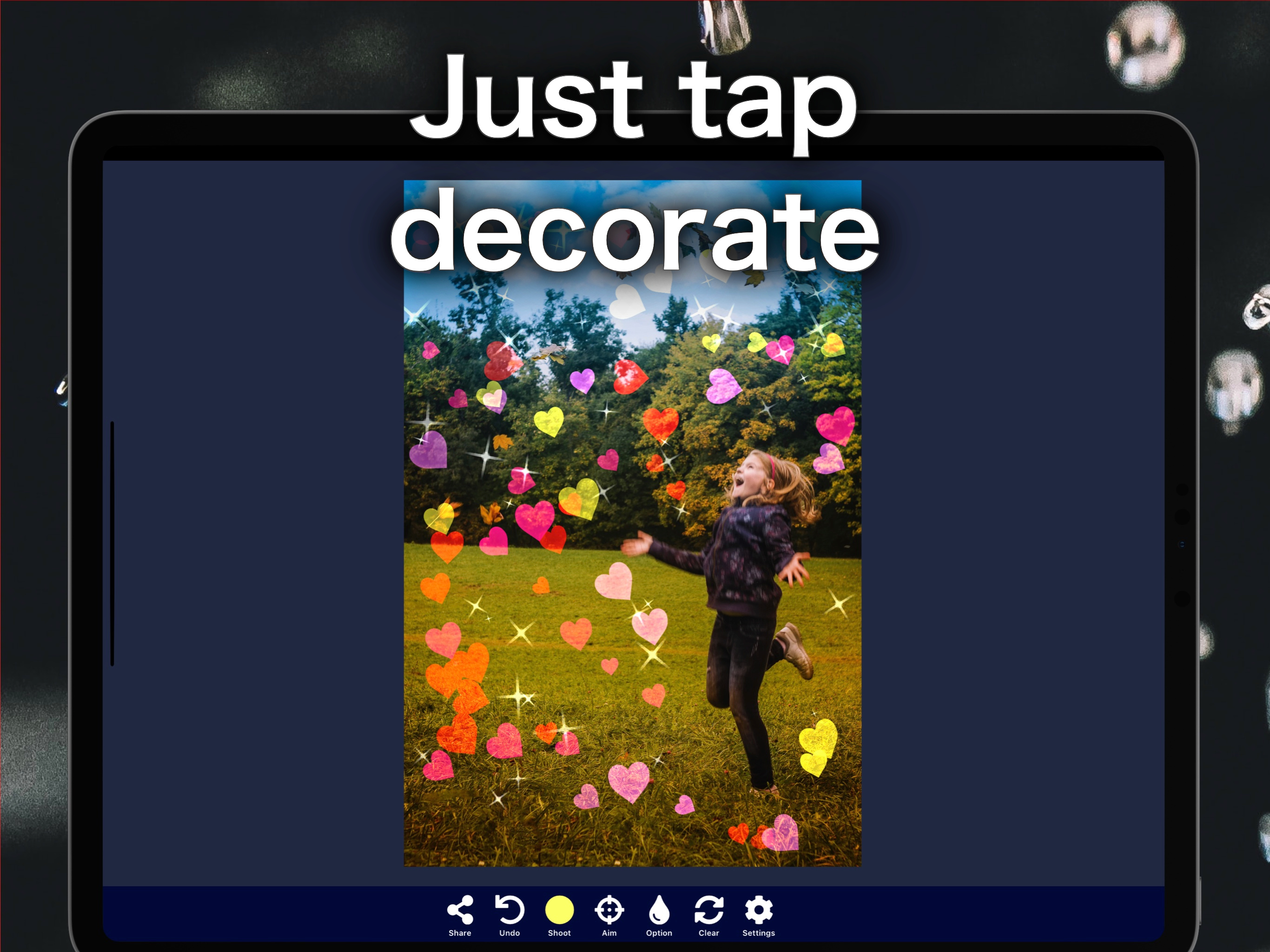 Photo stamp Paint Ink