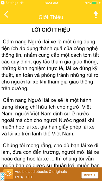 How to cancel & delete Cẩm Nang Người Lái Xe from iphone & ipad 2