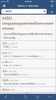 Ultralingua German-Italian iphone bilder 2