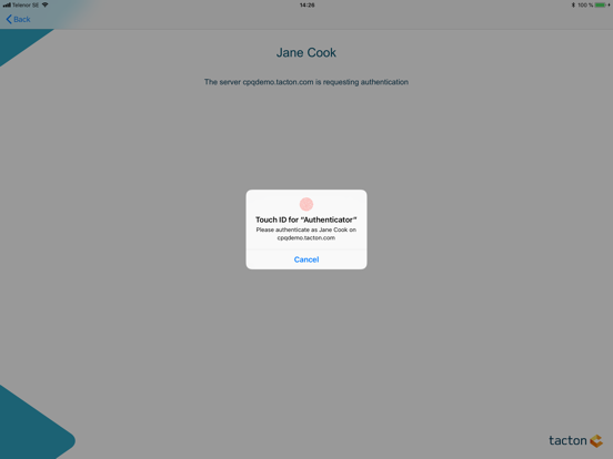 Screenshot #5 pour Tacton CPQ Authenticator