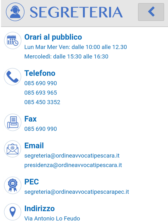 Screenshot #5 pour Ordine Avvocati Pescara