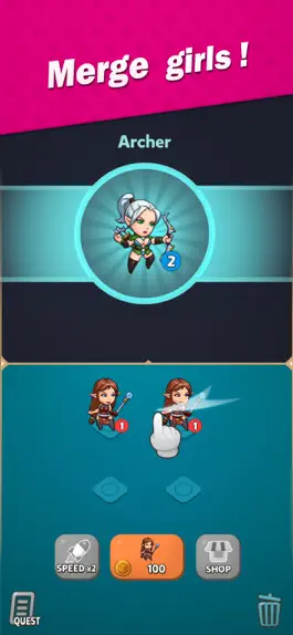 Game screenshot Merge Girls mod apk