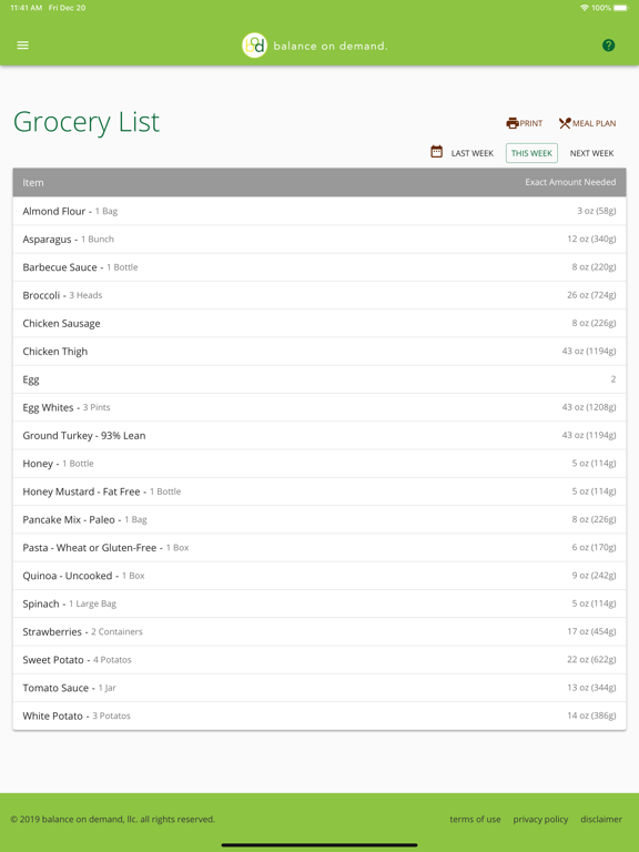 Balance on Demand iPad screenshot 4 - Health & Fitness app