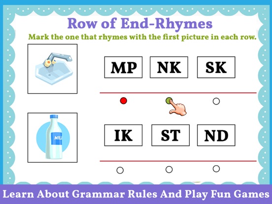 Kids Grammar and Vocabulary iPad screenshot