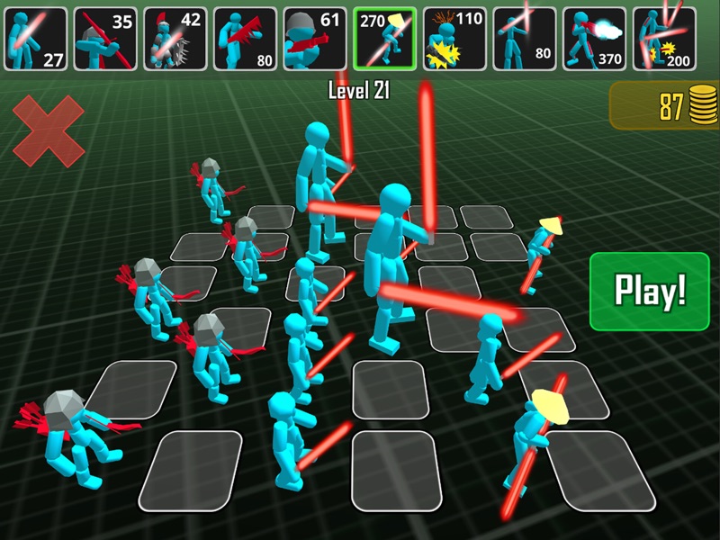 Stickman Neon Battle Simulator screenshot 6