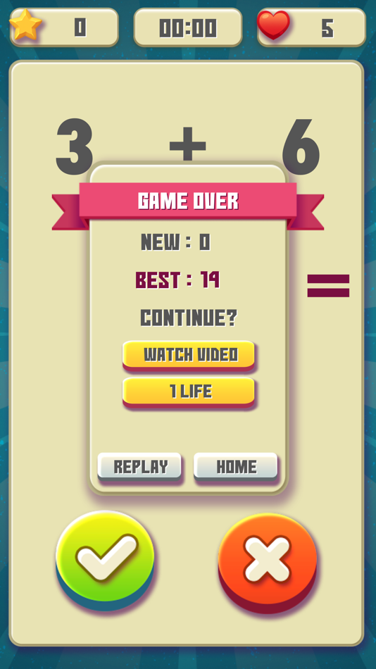 #6. Crazy Math - Fast calculation (iOS) 由: Tien Le
