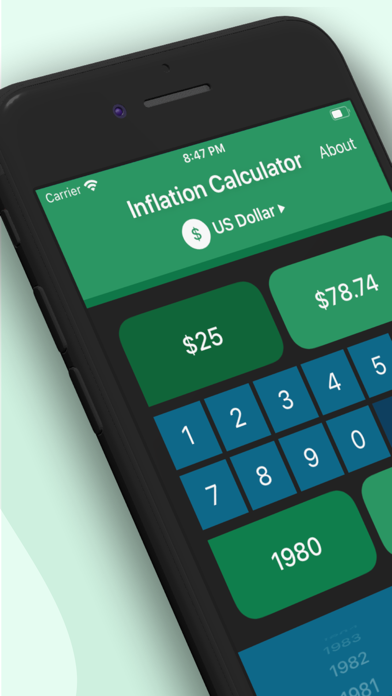 Screenshot #1 for Inflation Calculator