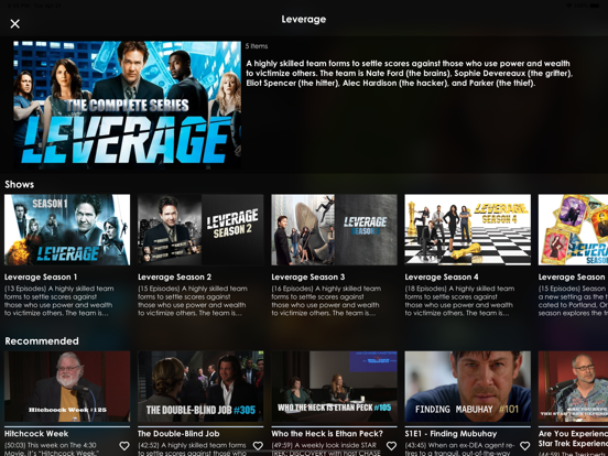 ElectricNow iPad screenshot 3 - Entertainment app