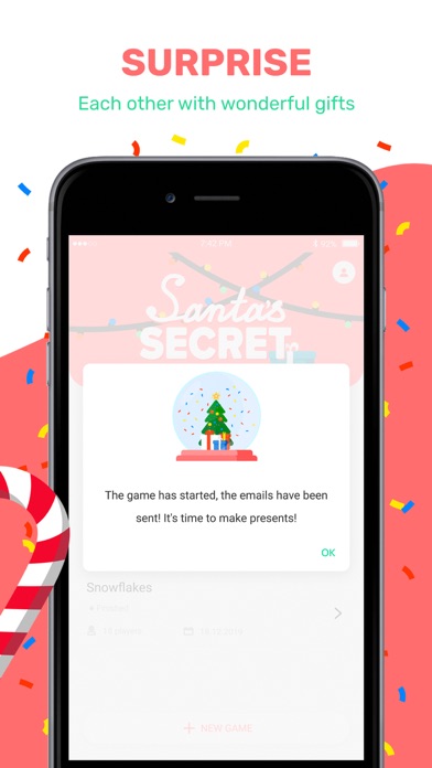 How to cancel & delete Santa's Secret from iphone & ipad 4