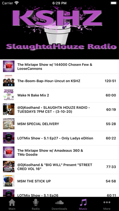 KSHZ-SlaughtaHouze Radio Screenshot