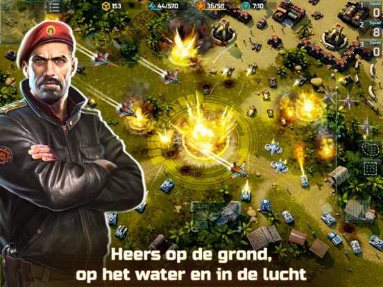 Art of War 3:PvP RTS strategie iPad app afbeelding 1