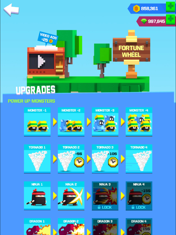 Monster Tornado iPad screenshot