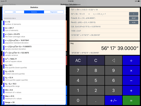 Screenshot #5 pour Scientific Calculator++