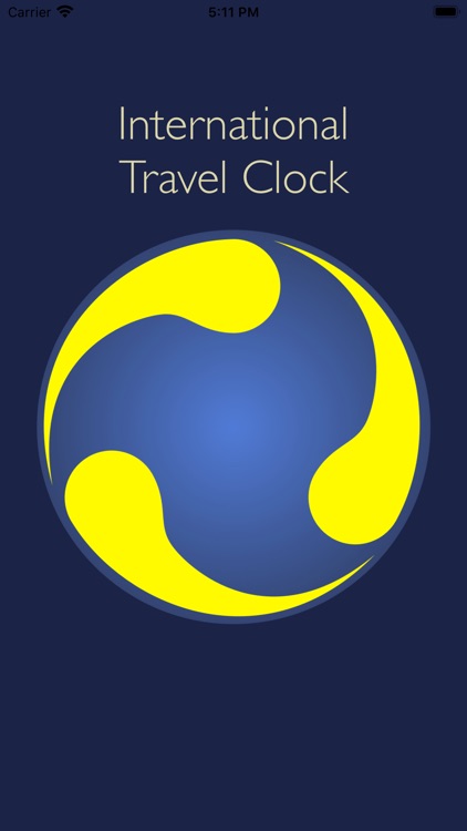 International Travel Clock
