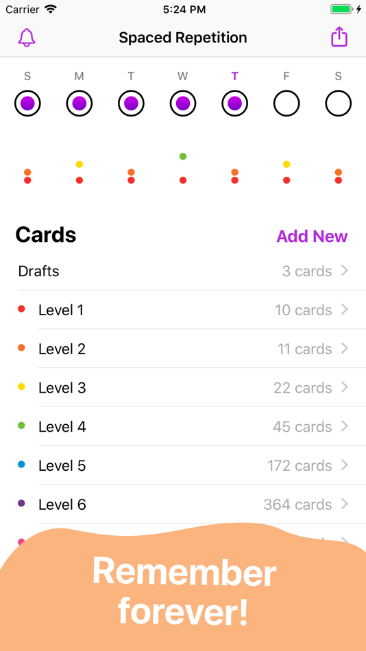 #3. Spaced Repetition by Wärn (iOS) By: Johannes Warn