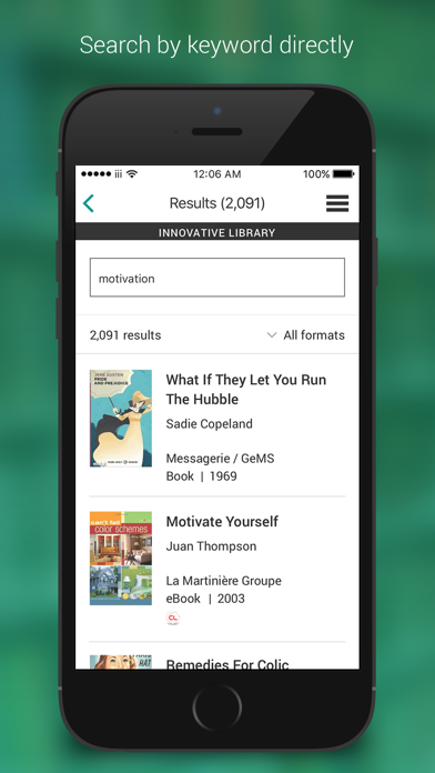 MyLibrary! Screenshot