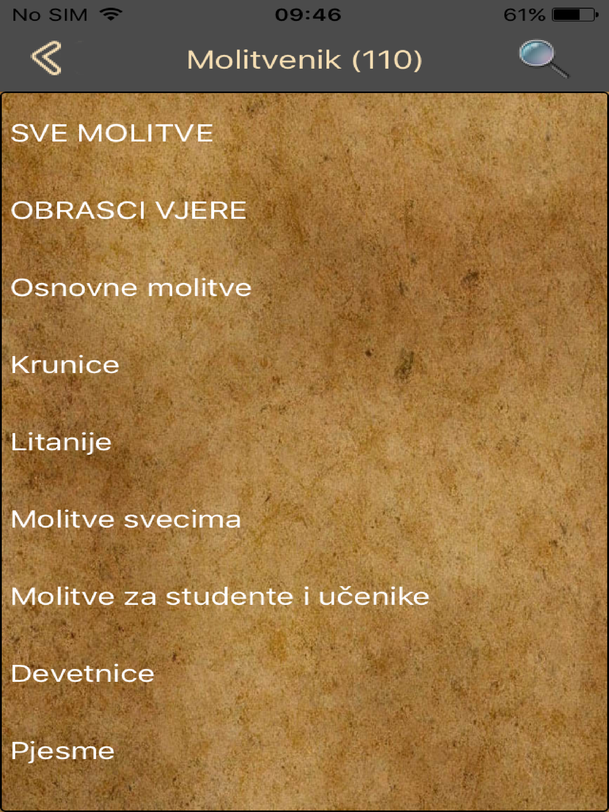 Katolički molitvenik+kalendar screenshot 8