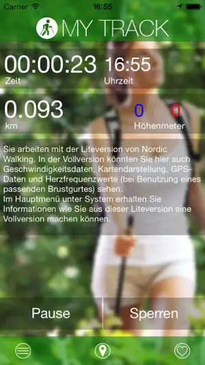 Nordic Walking Lite screenshot 4