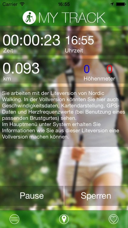 Nordic Walking Lite screenshot-3