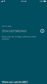 IMEI Checker Blacklist Phone screenshot