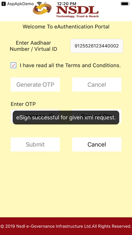 NSDL e-Governance screenshot-8
