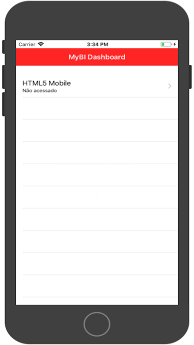 BI App screenshot