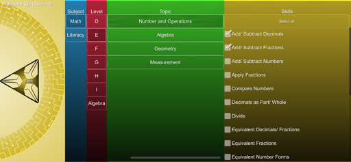 TowerStorm for Math & Literacy screenshot 2