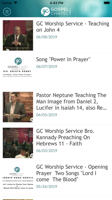 How to cancel & delete Gospel Chapel Terrell TX from iphone & ipad 4