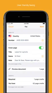genius fax - faxing app iphone screenshot 1