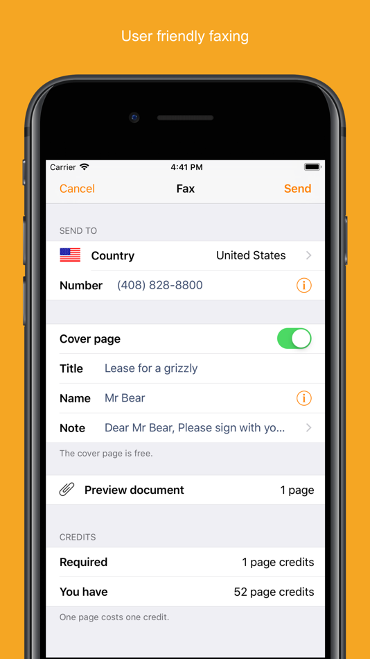 Genius Fax - Faxing app - 2.6.1 - (iOS)