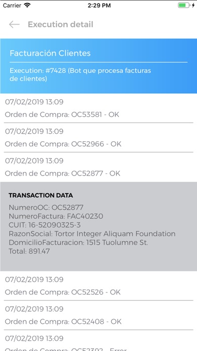 App screenshot