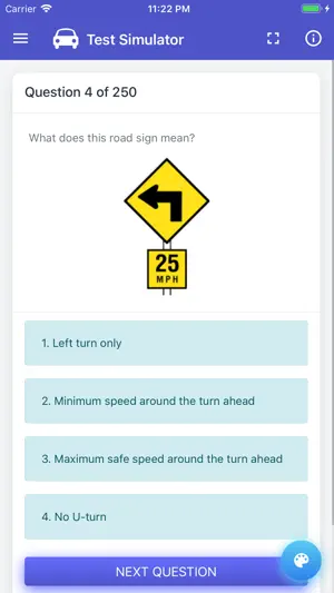 Arkansas DMV Permit Test screenshot 1
