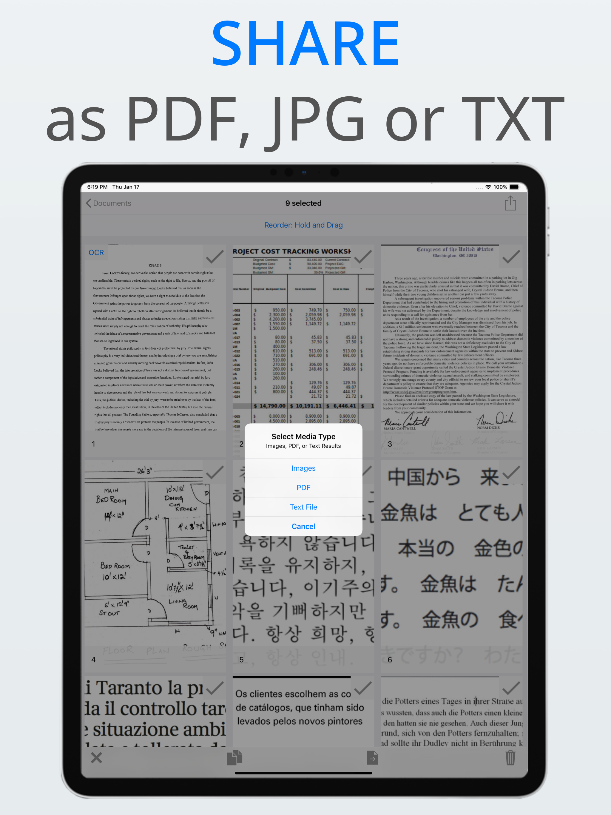 Basic Scan - PDF Scanner, OCR