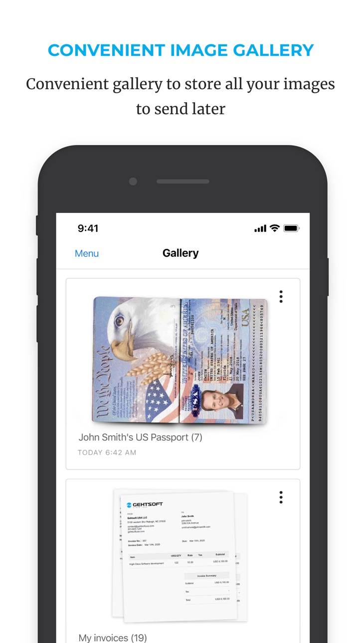 iPhone screenshot